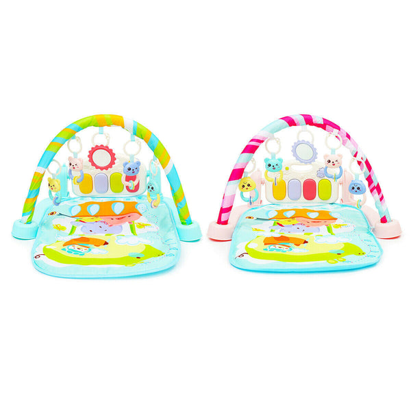 5 In 1 Baby Infant Gym Activity Floor Play Mat Piano Musical Educational Baby Playing Mat