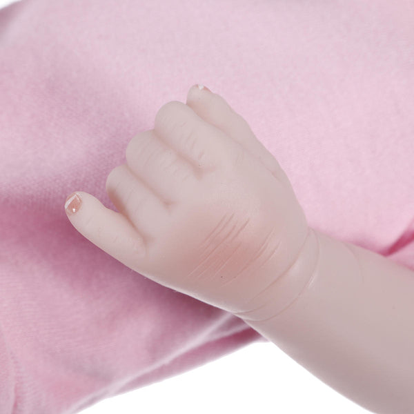 Share to: NPK 10 Inch 26cm Newborns Reborn Baby Soft Silicone Doll Handmade Lifelike Baby Girl Dolls Play House Toys Birthday Gift - Pink