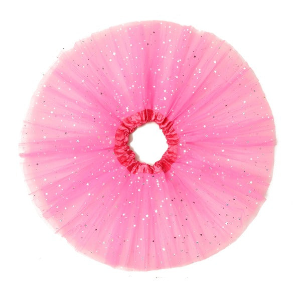 Baby Girls Princess Sequins Ballet Dance Tutu Skirt - Purple