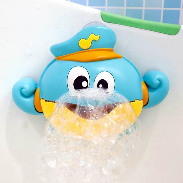 Music Bubble Machine Maker Bath Octopus Toys for Infant Baby Kids Happy Tub Time Shower Games