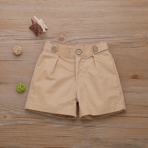 Girls Sets Polka Dot Long Sleeve Tops With Short Pants Kids Suit - White 5