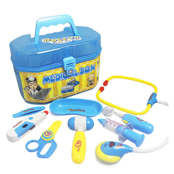 Kids Pretending Doctor's Playing Set Case Education Kit Boys Girls Toys